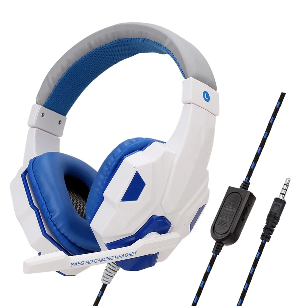 3.5mm Wired Gaming Headphones With Microphone 120° Adjustable PC Bass Stereo Gamer Headset For PS4 PS5 Xbox Smartphone Laptop - Imagem 8